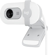 Logitech Brio 100 Full HD 1080p Webcam – Auto-Light Balance, Built-In Microphone, Privacy Shutter, USB-A Connectivity, Compatible with Microsoft Teams, Google Meet, Zoom, and More, Off-White Finish